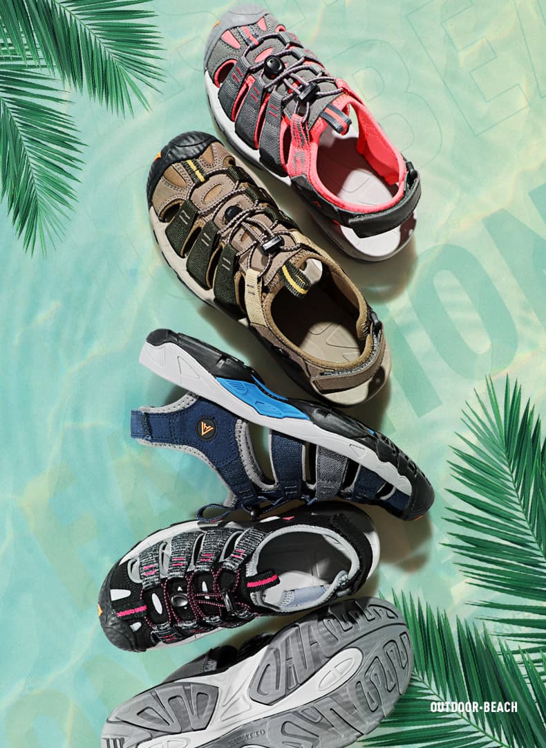 Beach shoes detail 1