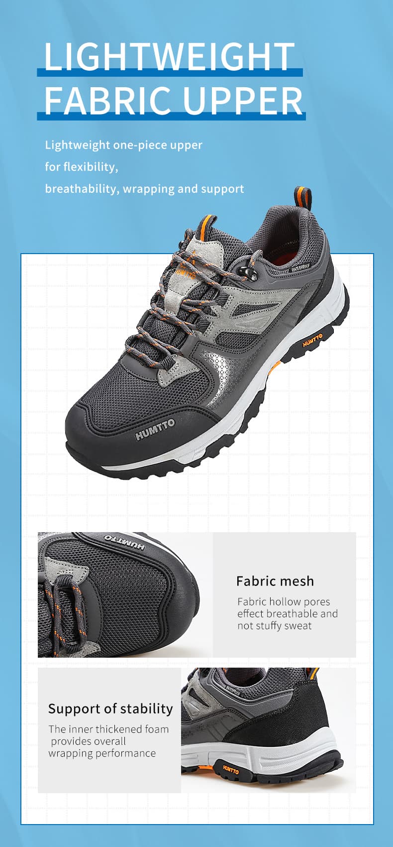 Outdoor Low-top Hiking Shoes detail 5